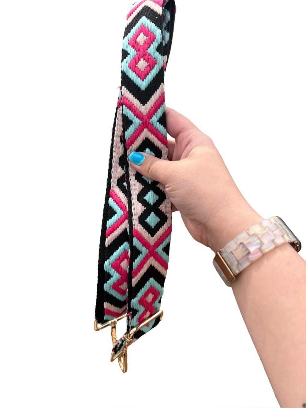 Decorative purse strap
